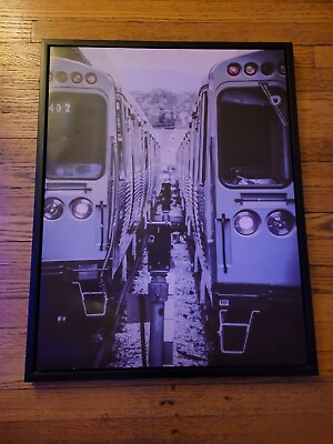 #ad Chicago CTA Train Depot Canvas Style Picture Art In Motion 2014 Shutterstock $50.00