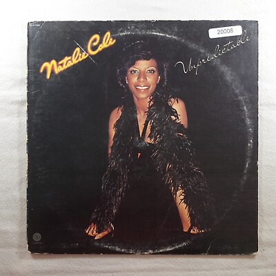 #ad Natalie Cole Unpredictable Capitol Record Album Vinyl LP $4.04