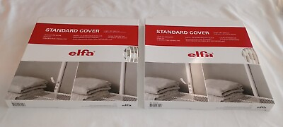 #ad ELFA Standard Cover TACKLIST For Skena 166quot;White Elfa Standard LOT OF 2 NEW $25.99