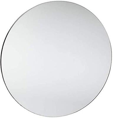 #ad Acrylic Mirror Round 11 Inch Circle Laser Cut Travel Makeup Home Decor Lucite... $29.03