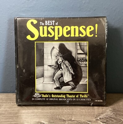 #ad The Best of Suspense Radio#x27;s Outstanding Theater of Thrills 24 Broadcasts NEW $14.49