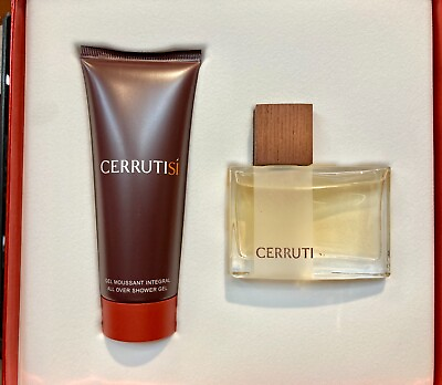 Cerruti Si Cologne Gift Set for Men Includes 30ml EDT and 100ml Shower Gel $109.99
