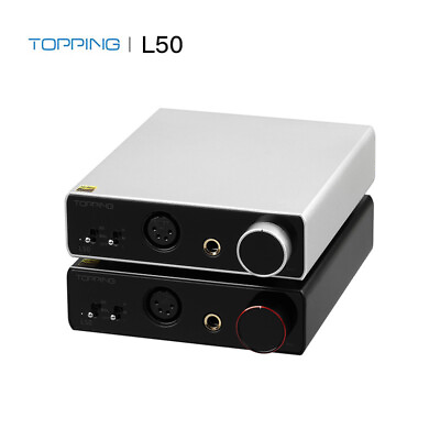 #ad TOPPING L50 Hi Res NFCA Amplifier SEBAL Input 6.35mm XLR Output Audio Power Amp $169.00