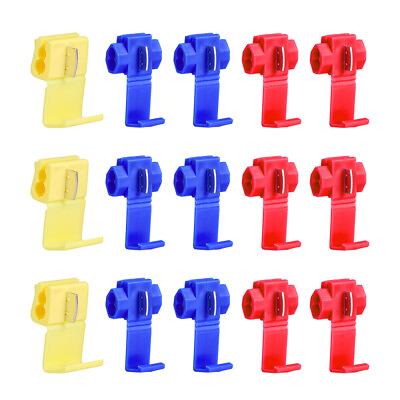 #ad 100PCS Branch Wire Connector Cable Clamp for Circuit Protection $13.65