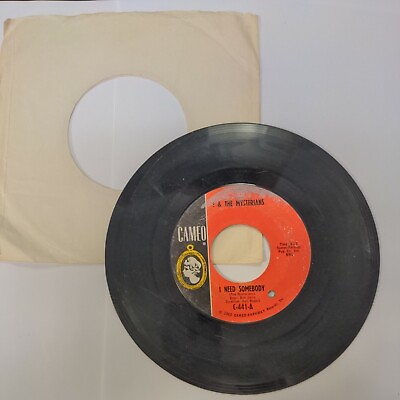 #ad 45 Record ? amp; The Mysterians I Need Somebody quot;8quot; Teen VG $5.75