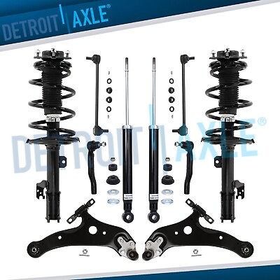 #ad Front Struts amp; Spring Lower Control Arms Rear Shocks for 2011 2014 Toyota Sienna $282.23