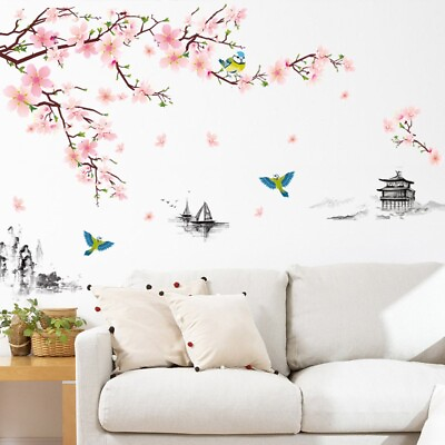 #ad Wall Sticker Bedroom Gift Parts Flower Nursery Home Sticker Decoration $14.44