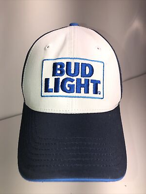 #ad Vintage Budweiser Bud Light Beer Embroidered Snapback Hat Cap $11.99