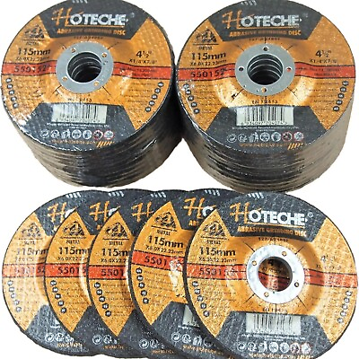 #ad Lot of 25 Metal Grinding Wheels Angle Grinder Disc 4 1 2quot;x1 4quot;x7 8quot; 550152 $39.99