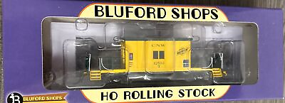 #ad Bluford Shops HO Scale #34071 Transfer Caboose Short Roof Camp;NW #12512 NIB $74.99
