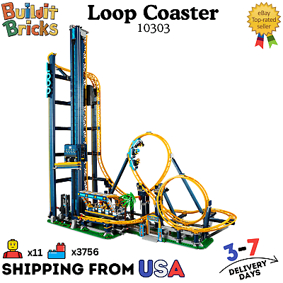 #ad BRAND NEW Loop Coaster 10303 Bricks Building Toy Set READ DESCRIPTION $199.99