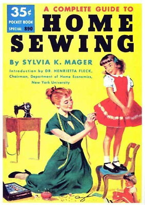 #ad 71544 Home Sewing Movie Retro Book Cover Wall Decor Print Poster $25.95