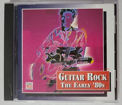 #ad Guitar Rock The Early #x27;80s CD Time Life Compilation 1994 Eighties Rush Foreigner $11.23
