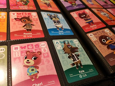 #ad Animal Crossing Amiibo Series 1 Cards #1 100 Mint Authentic Choose cards $4.99