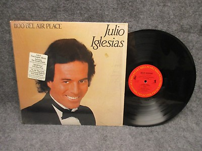 #ad 33 RPM LP Record Julio Iglesias 1100 Bel Air Place 1984 Columbia Records QC39157 $6.99