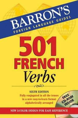 #ad 501 French Verbs: With CD ROM With CDROM $4.58