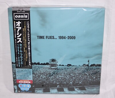 #ad Oasis Time Flies 1994 2009 5 Vinyl LP Japan Limited New $225.00