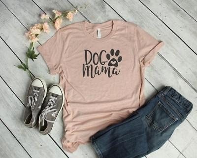 #ad Dog Mama Women#x27;s Dog Lover T Shirt Tee $26.96