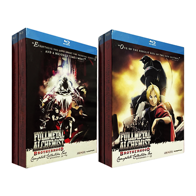#ad Fullmetal Alchemist: Brotherhood Complete Blu ray Collection 1 amp; 2 Epi 1 64 New $31.13
