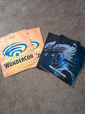 #ad 2023 Wondercon Comicon Promotional Bags Knights of the Zodiac lot of 4 $20.00