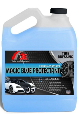 #ad #ad Magic Blue Tire Shine Protection TIRE DRESSING Long lasting High Glossy 1 Gallon $41.29