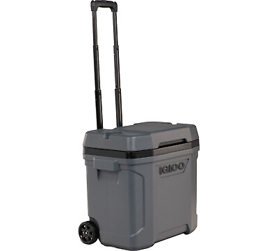 #ad Igloo 30 Quart Latitude Roller Cooler With Wheels Holds Up To 41 Cans $44.99