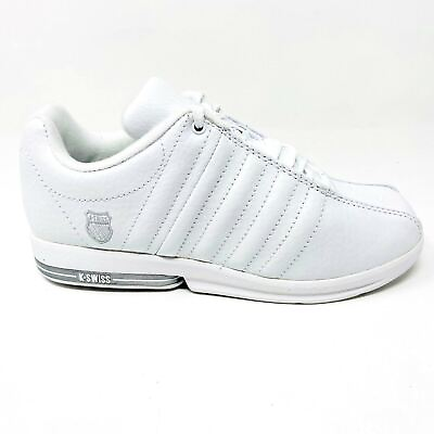 #ad K Swiss Renz White Light Grey Child Kids Casual Sneakers 51271106 $29.95