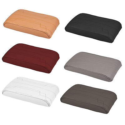#ad Car Armrest Box Pad PU Leather Soft Cushion Central Arm Rest Pad Interior Elbow $13.85