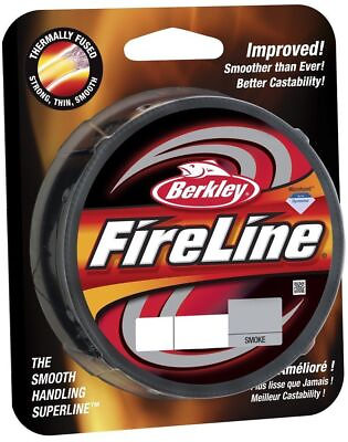 #ad Berkley FireLine Fused Superline Braided Line 3 Colors 100 125 300 1500yd $15.99