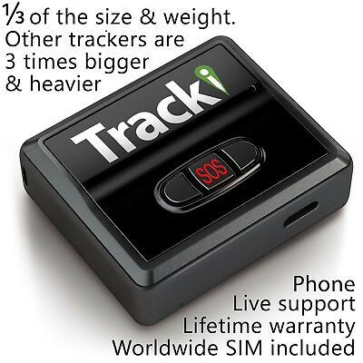 #ad Tracki 4G GPS Tracker Vehicles Tracking device Car kids Mini magnetic Real time $18.88