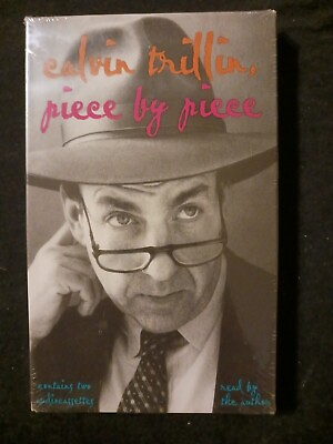 #ad Piece by Piece Calvin Trillin Audiobook Cassette Brand New amp; Factory Sealed $24.99