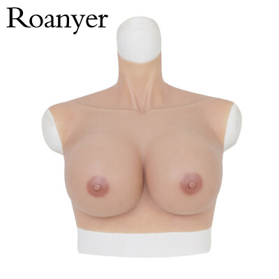 #ad Roanyer G Cup Medium Size For Weight 85KG to 130KG Silicone Breast Drag Queen GBP 209.00