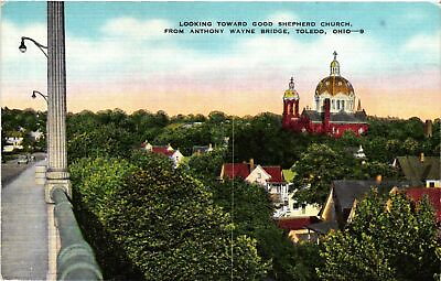 #ad Vintage Postcard Good Shepherd Church Toledo OH Early 1900s $8.95