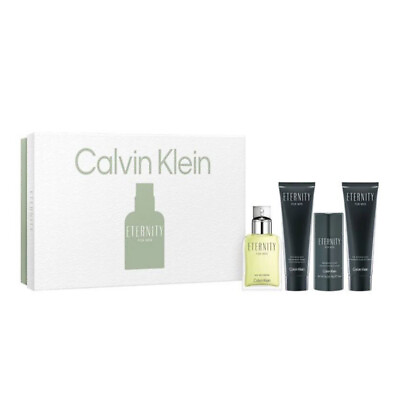 #ad #ad Eternity By Calvin Klein 4PCS Eau de Toilette Gift Set For Men $68.99