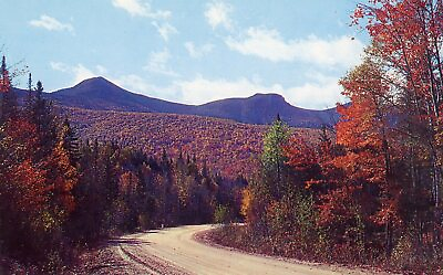 #ad Kancamagus Highway White Mountain National Forest New Hampshire POSTCARD $3.99