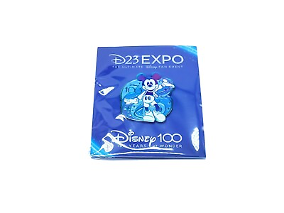 #ad D23 Expo 2022 Legends Award Show Gift Mickey Mouse Disney 100 Promo Pin on Card $25.00