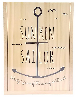 #ad Sunken Sailor Party Game Of Drawing And Deceit New $19.99