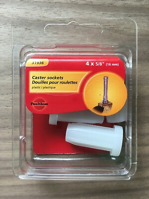 #ad Faultless Caster Sockets 5 8quot; Pack of 4 $2.99