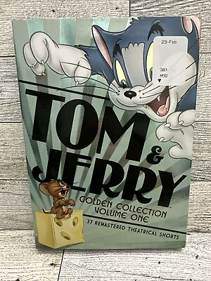 #ad Tom amp; Jerry Golden Collection: Volume One NEW SEALED DVD WITH SLIPCOVER $8.95
