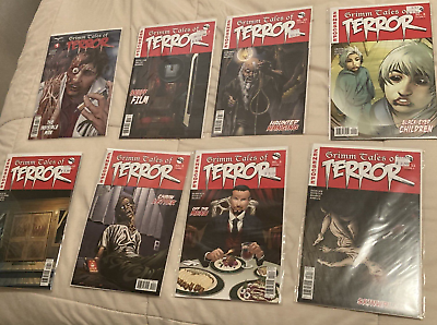 #ad Grimm Tales of Terror Vol 3 1 3 5 10 Vol 4 2 5 10 11 Zenescope Comic lot $39.00
