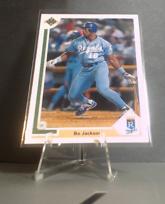#ad BO JACKSON 1991 Upper Deck Kansas City Royals #545 $4.00