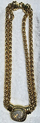 #ad David Yurman Men Women Gigantic XL Heavy 18k Gold Diamond Necklace $39999.99