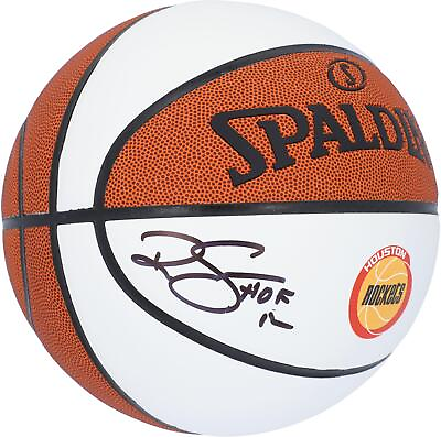 #ad Signed Ralph Sampson Rockets Basketball $149.99