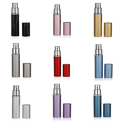 6ml Empty Atomizer Refillable Perfume Travel Spray Bottle Glass amp; Aluminum mini $3.56