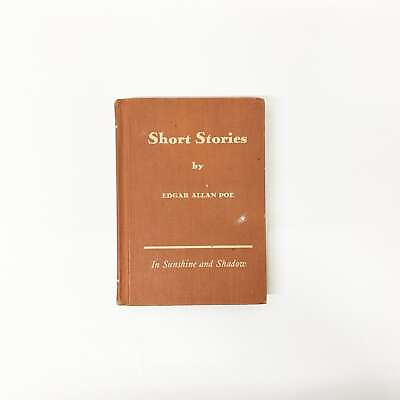 #ad Short Stories by Edgar Allan Poe Rare 1958 Edition $22.00