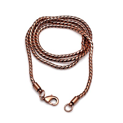 #ad #ad Copper Snake Chain Oxidized Copper Chain Necklace Pure Copper Chain jewelry $15.99