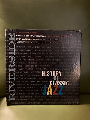 #ad #ad History Of Classic Jazz 5 LP Vinyl Box Set Riverside SDP II Booklet VG $39.95