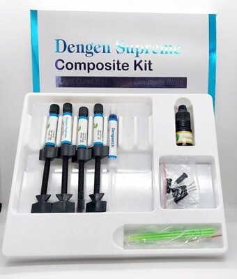 #ad Dental Universal Kit Nano Resin Composite Kit Dental 4X4Gm $44.99