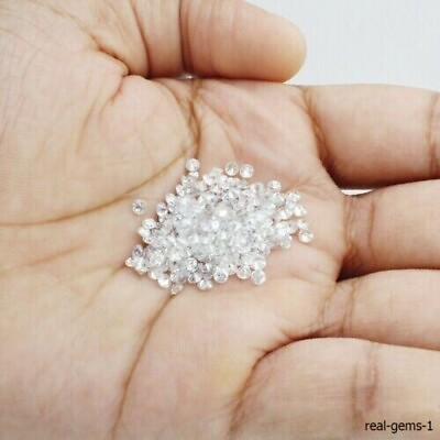 #ad 1 CT Natural 2x2 mm White Diamond Round Cut VVS1 D Grade GDGL Certified R 4 $37.62