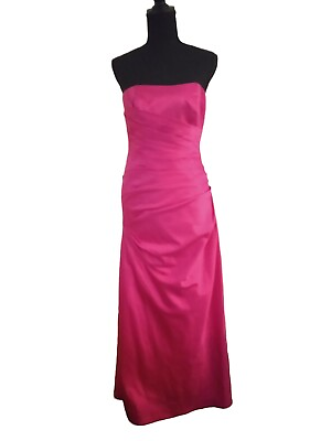 #ad David#x27;s Bridal Special Occasion Dress Pink Size 4 $50.00